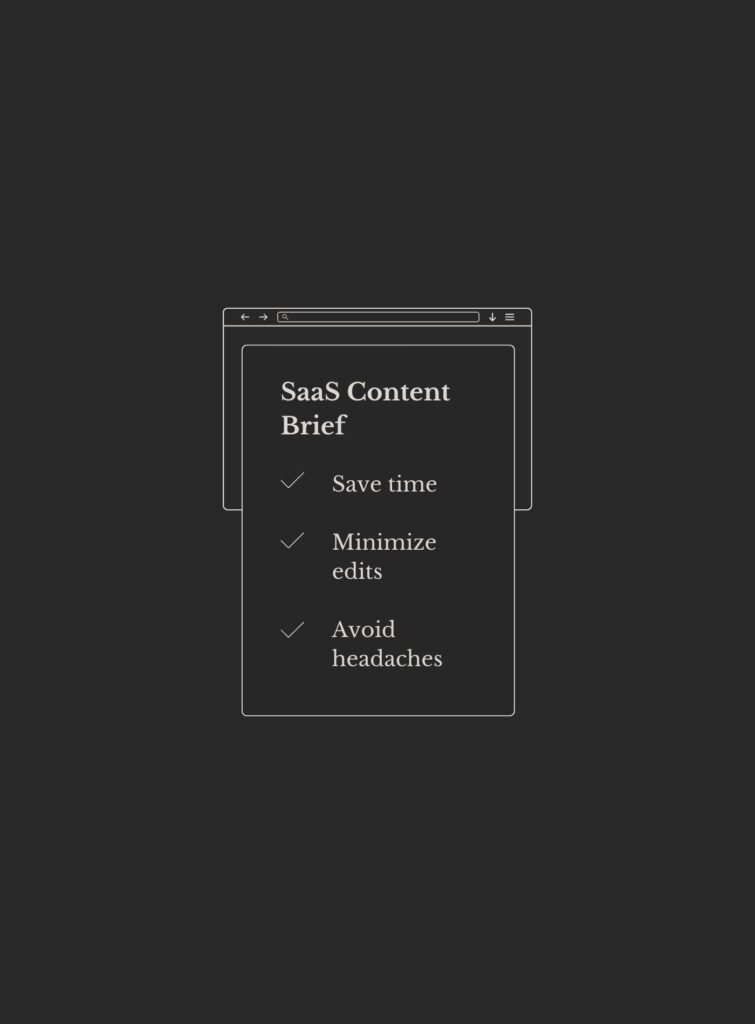 Content Brief for Managing Freelance SaaS Writer